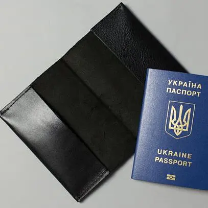Паспортна обкладинка чорна - фото 3