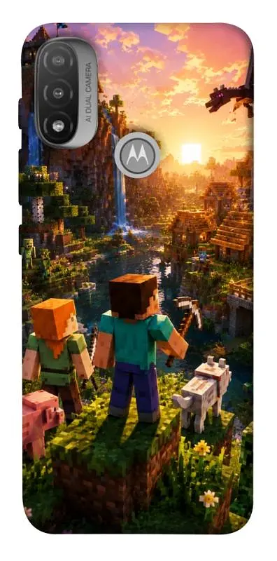 TPU чохол Demsky Wild horizon для Motorola Moto E20