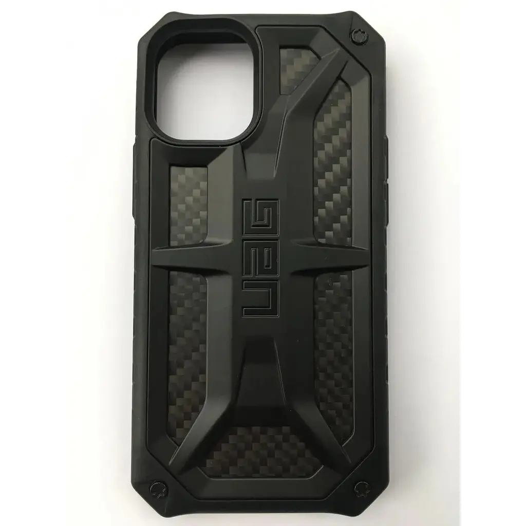 Оригинальный противоударный чехол UAG Monarch для iPhone 12 Mini (5.4") Black Carbon (112341114242) - фото 3