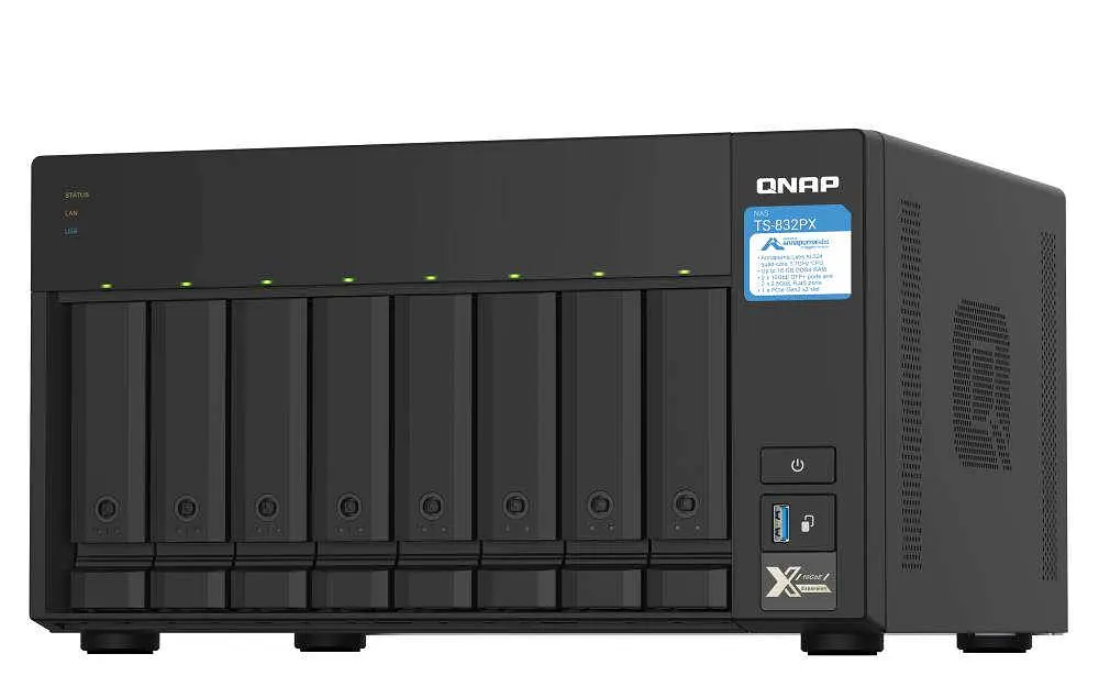 Сетевой накопитель Qnap TS-832PX-4G - фото 2