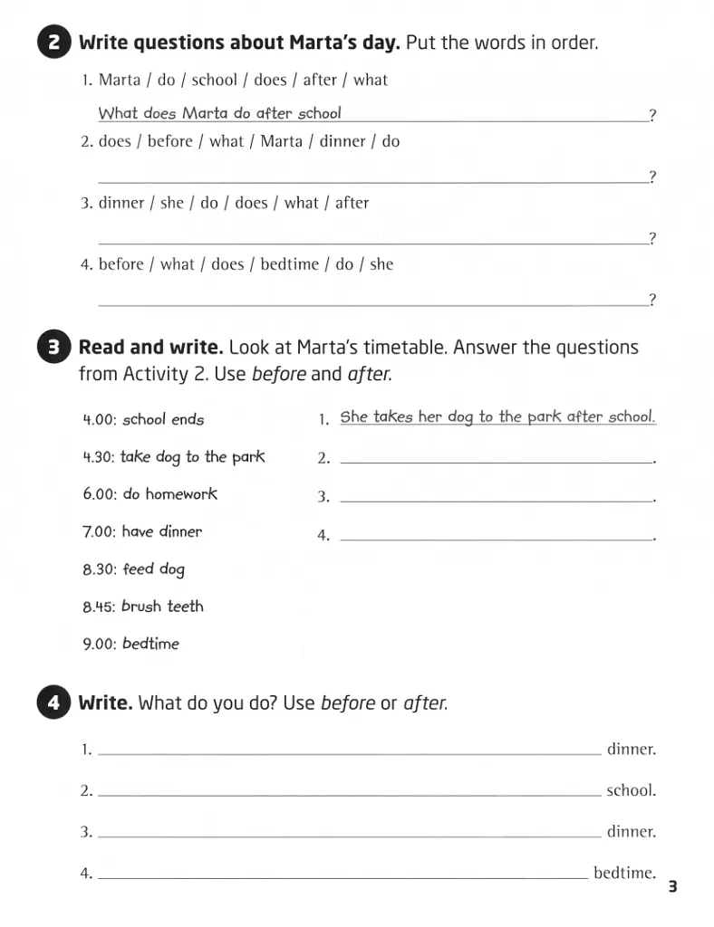 Our World 3. Grammar. Workbook - Роб Свед - фото 4