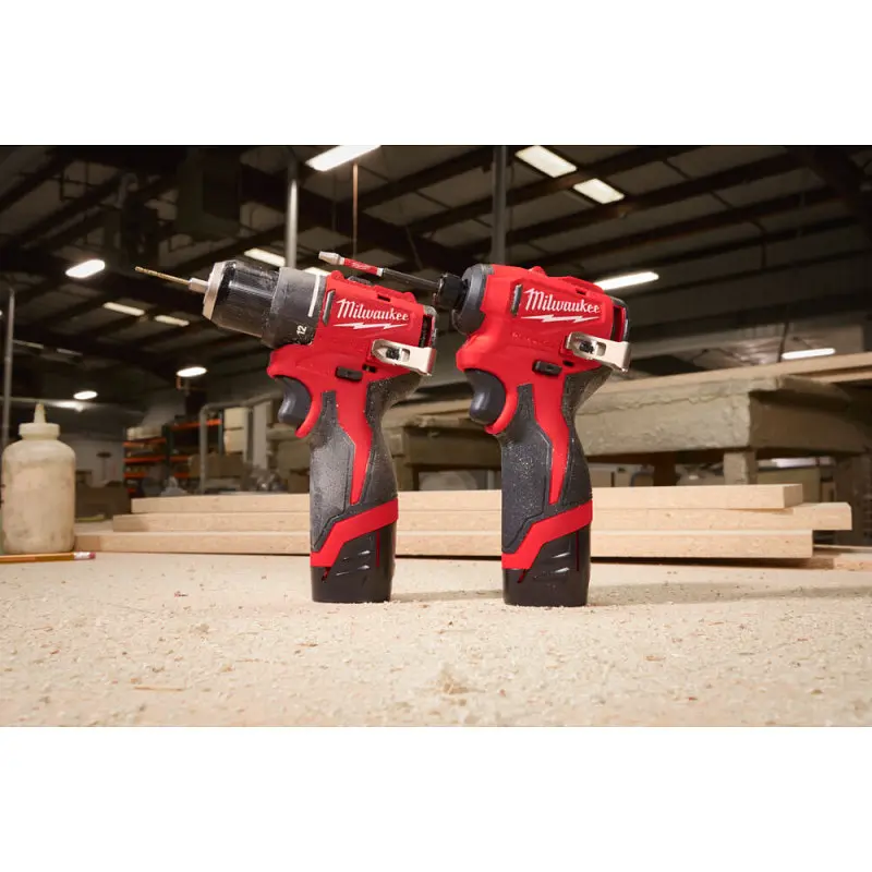 Шуруповерт ударний акумуляторний безщітковий 1/4'' HEX MILWAUKEE, M12 BLIDRC-0, 124Нм (каркас) - фото 4
