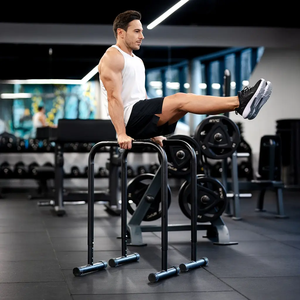 Брусья напольные стационарные Gymtek с регулировкой высоты. - фото 5