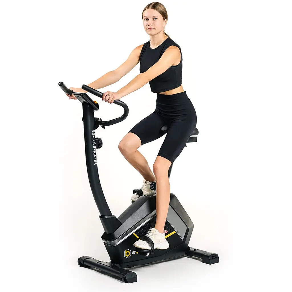 Велотренажер Besport BS-611S Sprinter магнітний чорно-жовтий - фото 15