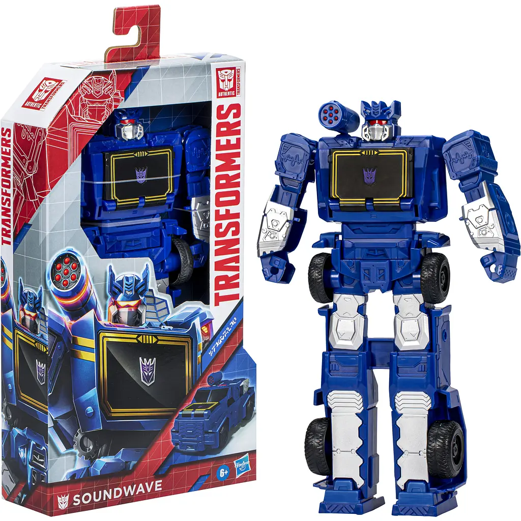 Игрушка-трансформер Transformers Authentics Titan Changer Soundwave (E5883_F6761) - фото 3