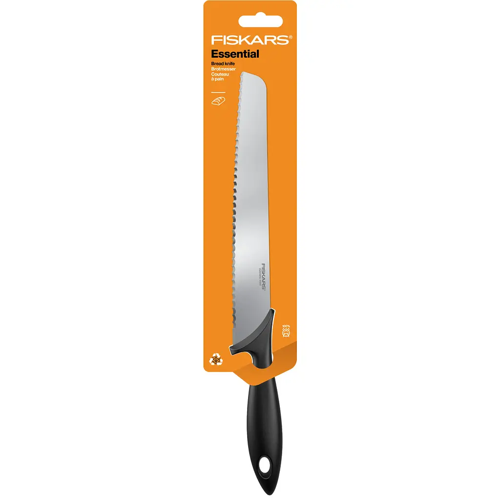 Кухонний ніж Fiskars Essential для хліба 23 см (1065564) - фото 2