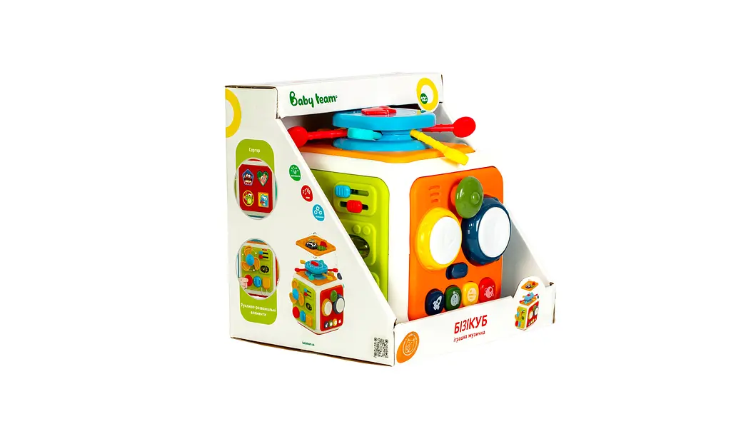 Іграшка музична Baby Team Бізікуб (8675) - фото 7