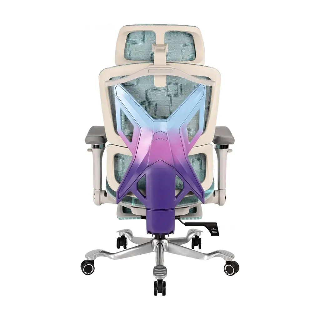 Крісло ігрове GT Racer X-900 Gray/Violet/Blue - фото 2