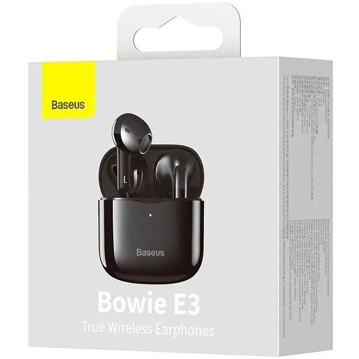 Наушники беспроводные Baseus Bowie E3 черные - фото 3