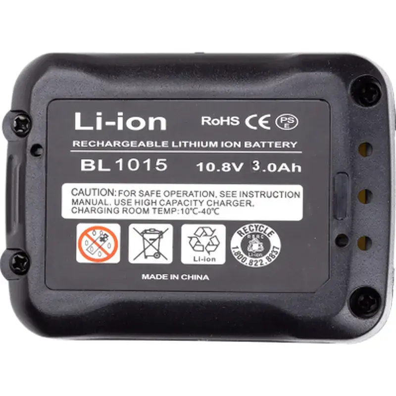 Акумулятор до електроінструменту PowerPlant для MAKITA 10.8V 3.0Ah Li-ion (BL1015B) (TB920945) - фото 3