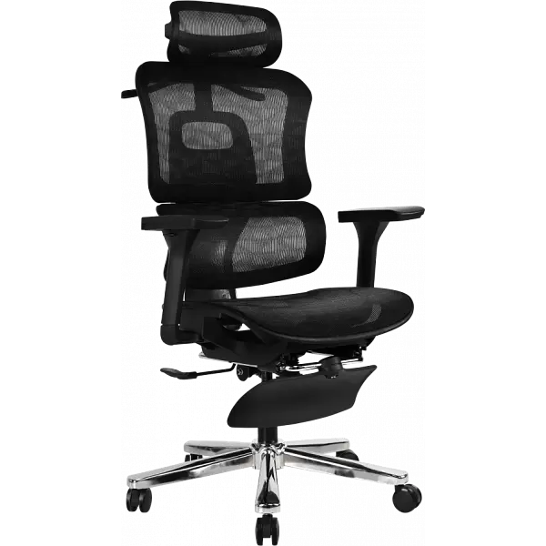 Офісне ергономічне крісло GT Racer B-528 Black