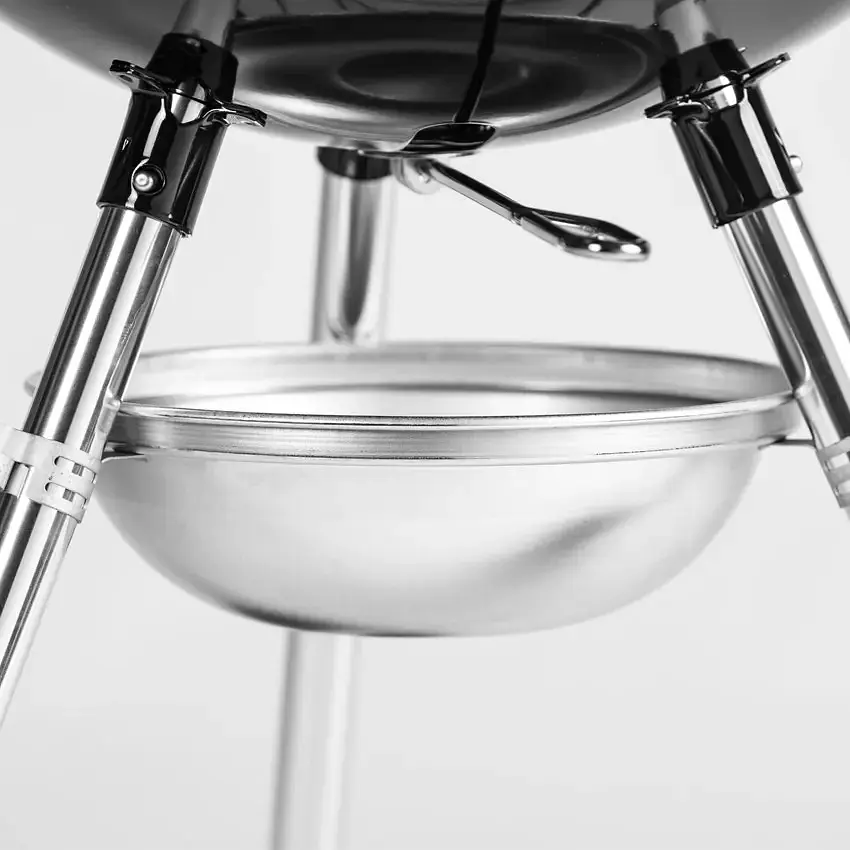 Вугільний гриль Weber Compact Kettle E-4710, 47 см, чорний (13101004) - фото 4