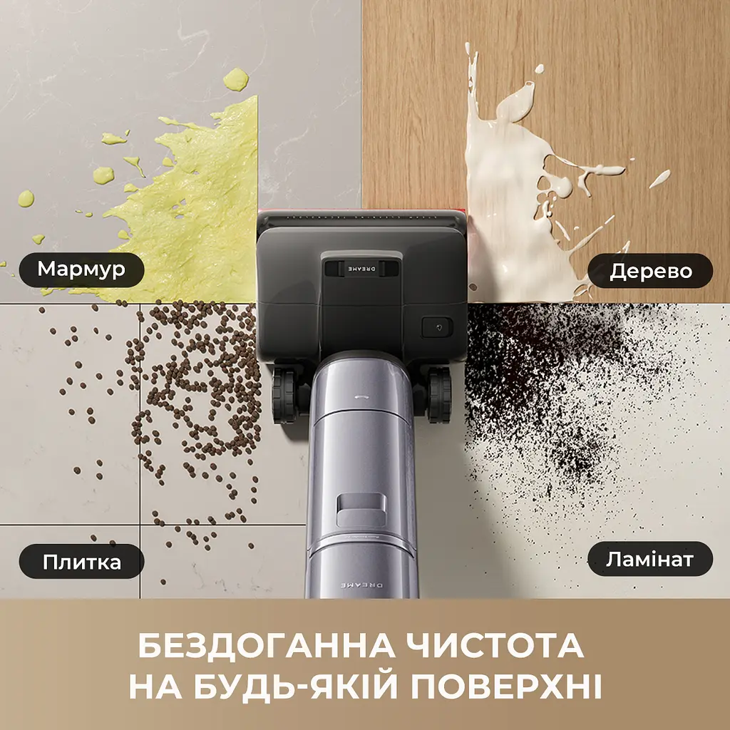 Бездротовий миючий пилосос Dreame H16 Pro Steam - фото 13