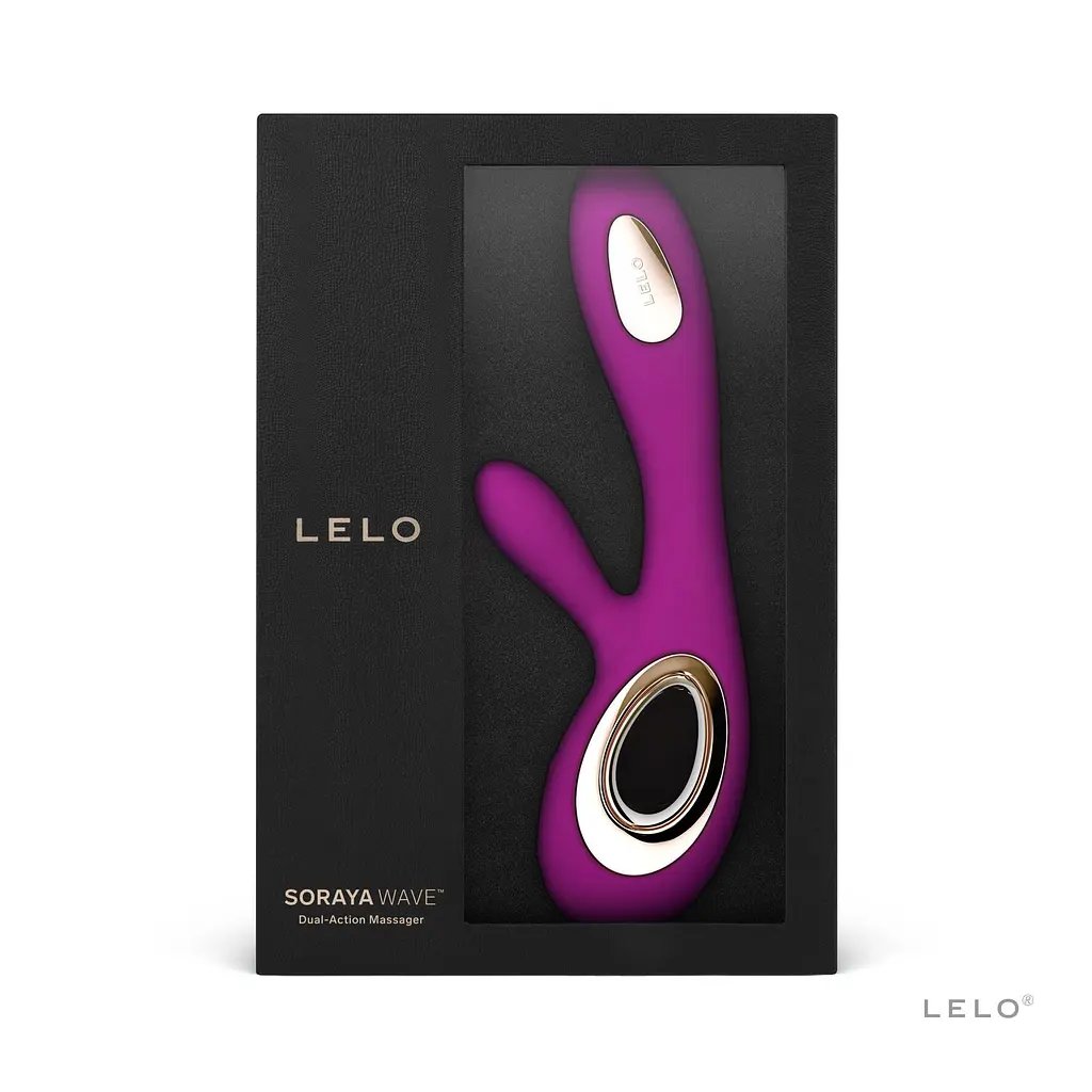 Вібратор-кролик LELO Soraya Wave Deep Rose, манливі рухи стовбура - фото 8
