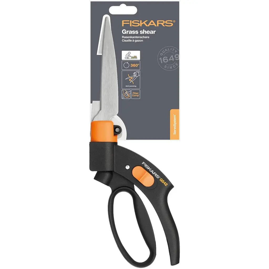 Ножиці для трави Fiskars GS42 з cерво-системою (1000589) - фото 15