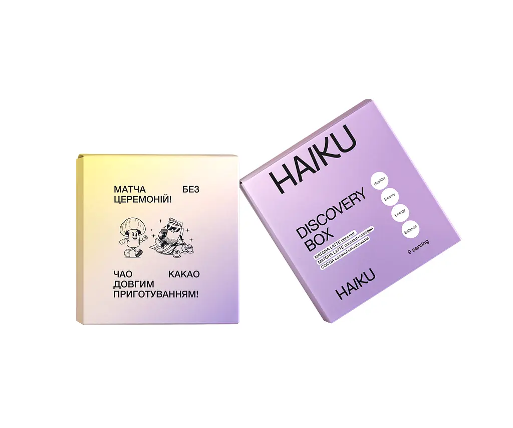 Діскавері бокс Haiku матча та какао - фото 5