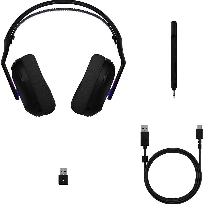 Ігрова гарнітура Logitech G522 Lightspeed Wireless Gaming Headset Black (981-001544) - фото 5