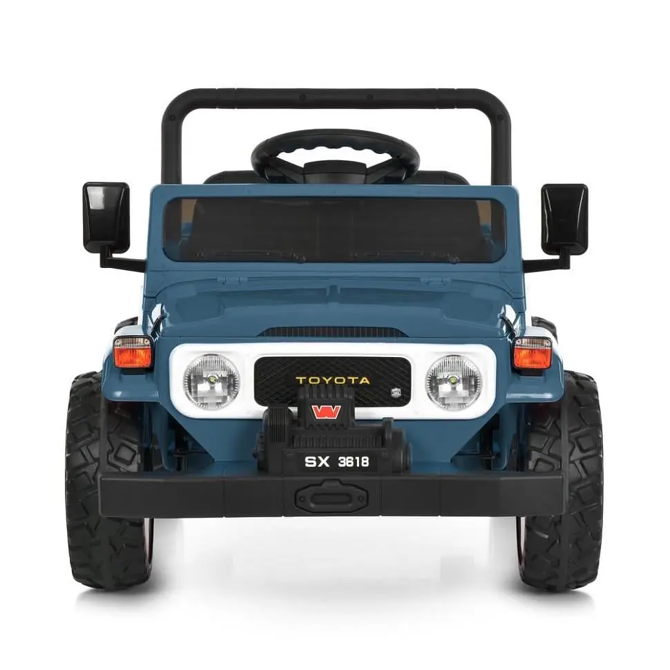 Дитячий електричний джип Bambi Toyota 12V одномісний до 50 кг Синій (DE-169-E-908) - фото 2