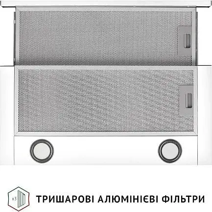 Витяжка телескопічна Perfelli TL 6622 WH 1000 LED - фото 6