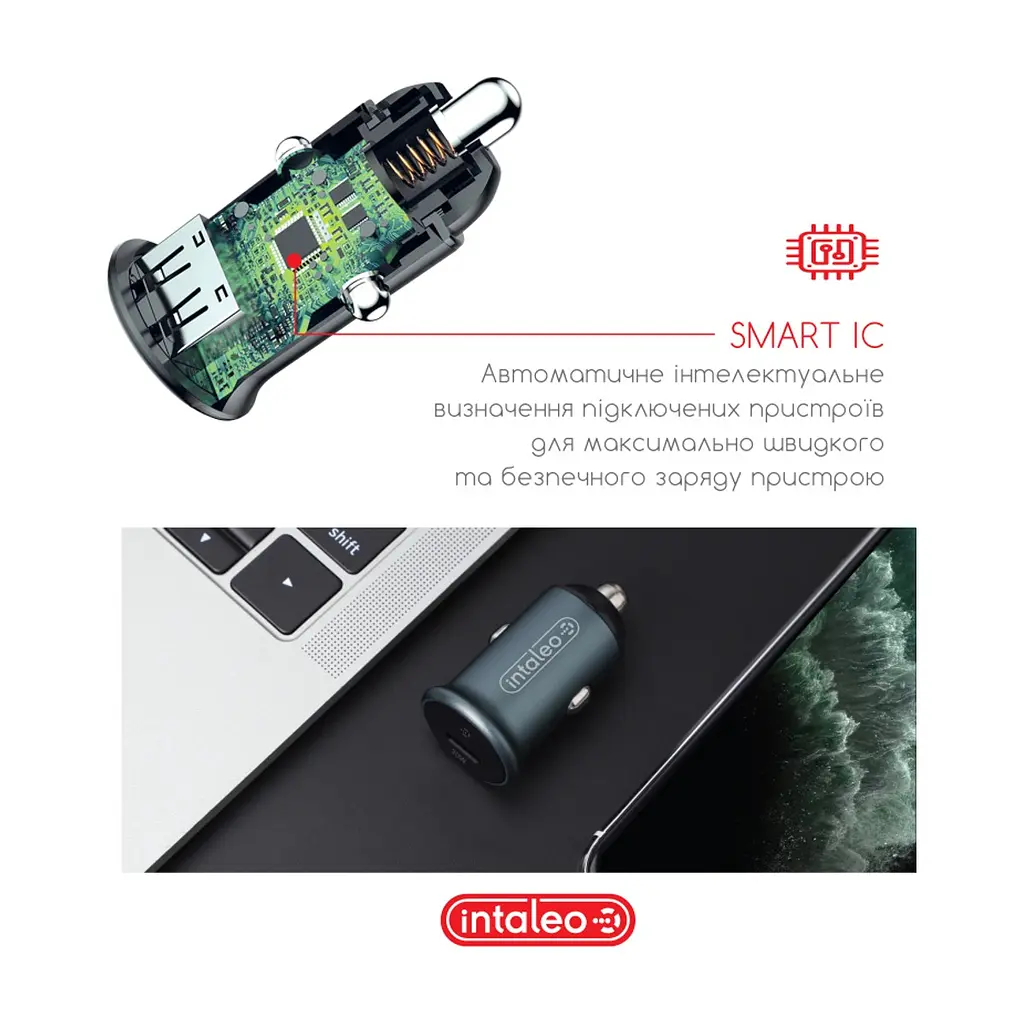 Зарядний пристрій Intaleo CCG482 (2USB4,8A) (1283126521553) - фото 6