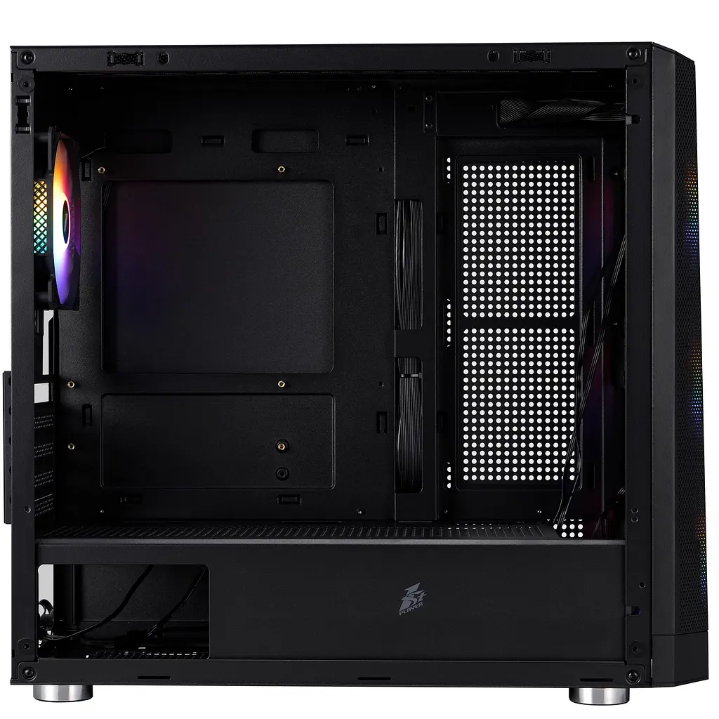 Корпус 1stPlayer FD5-M-BK-4F1 Black без БЖ - фото 6