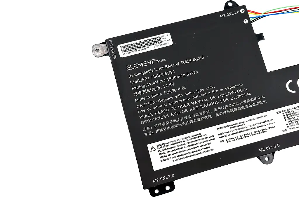 Акумулятор для Lenovo IdeaPad 330S-14AST 330S-14IKB 330S-15ARR 330S-15AST 330S-15IKB 11.4V 4500 mAh (L15C3PB1-3S1P-4500) - фото 2