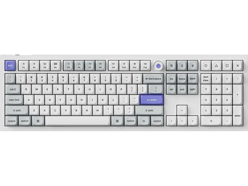 Клавіатура Keychron Q6 HE 8K White (Q6HW-P1)
