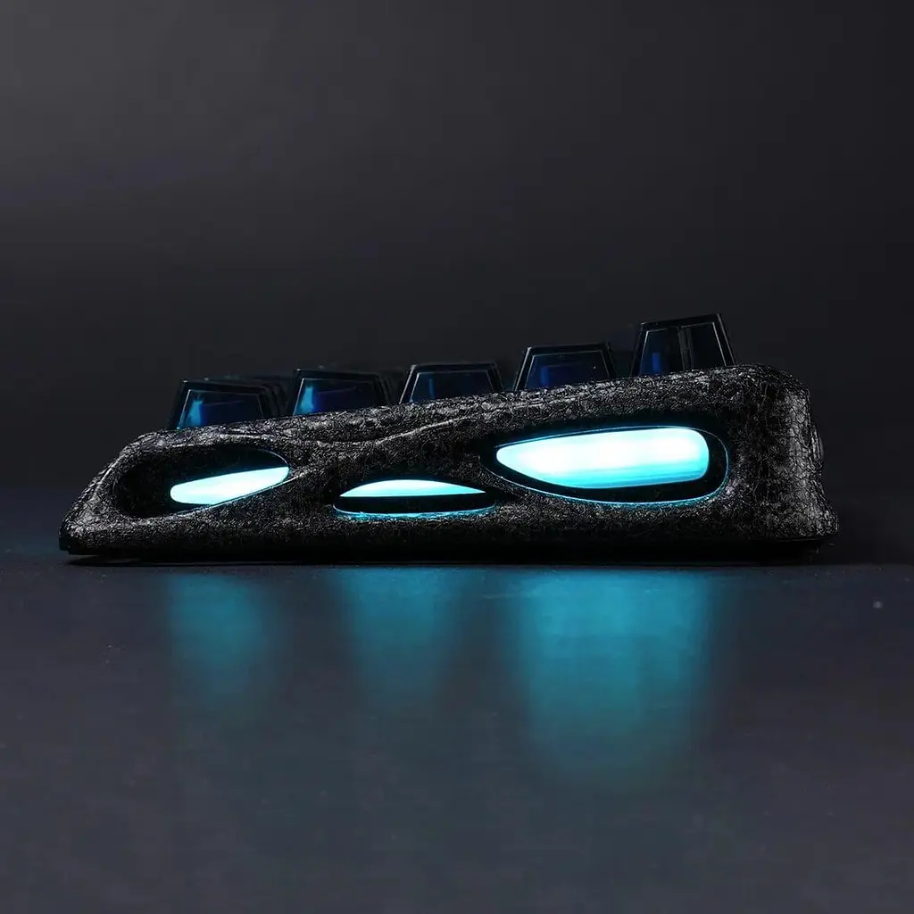Клавіатура GravaStar Mercury V60 Pro 60 keys UFO Magnetic Gaming 8K USB-A RGB Crystal Rose (GSV60PRO_CF_BLK) - фото 7