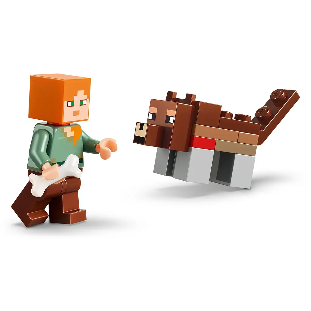 Конструктор LEGO Minecraft Пригода першої ночі (21593) - фото 6