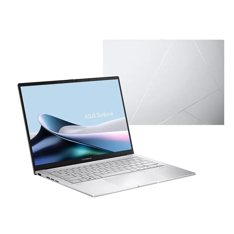 Ноутбук ASUS Zenbook 14 UX3405MA-QD054W 14' FHD OLED, Intel Ultra 7 155H, 16GB, F1TB, UMA, Win11, Сріблястий (90NB11R2-M002D0) - фото 3