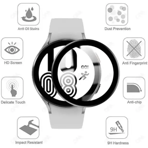 Захисна плівка DK Composite Film box Samsung Galaxy Watch4 (R860 / R865) 40mm (012969) (black) - фото 6