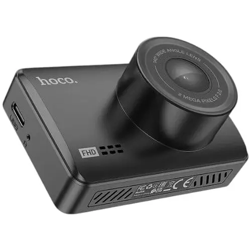 Автомобильный видеорегистратор Hoco DV2 Black - фото 5