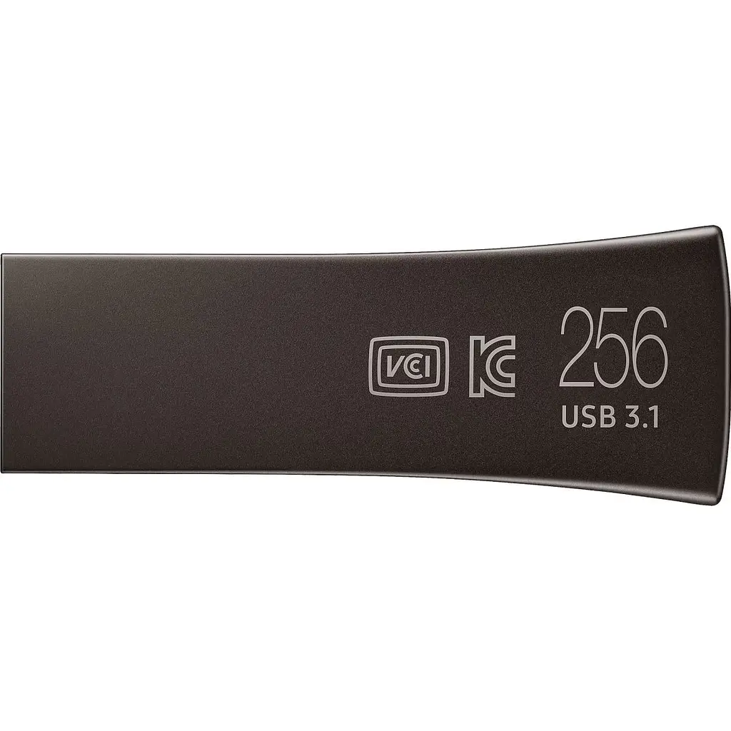 USB флеш-накопичувач Samsung Bar Plus 256GB USB-A 3.1 Titan Gray MUF-256BE4/APC [124846] - фото 5
