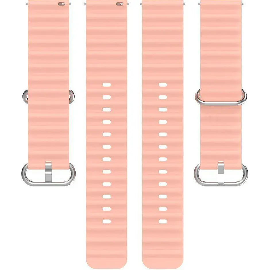 Універсальний ремінець для смарт-годинників Ocean Band 22mm Vintage Rose [84725] - фото 4
