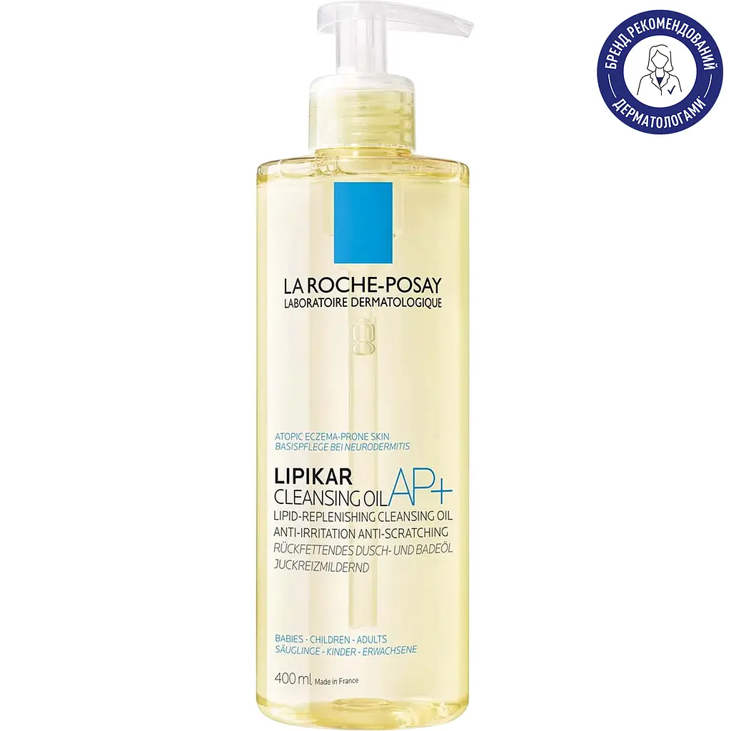 Олія для ванни La Roche-Posay Lipikar Cleansing Oil AP+ 400 мл (MB154100) - фото 2