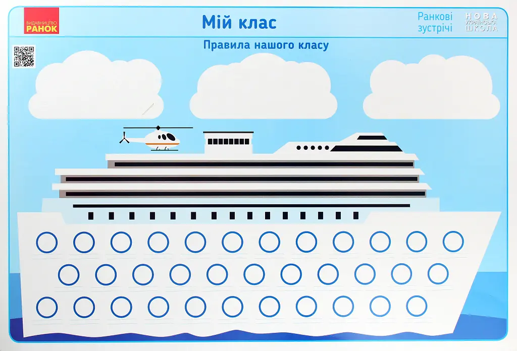Ранкові зустрічі. Мій клас. Плакат. 1-4 класи - - фото 3