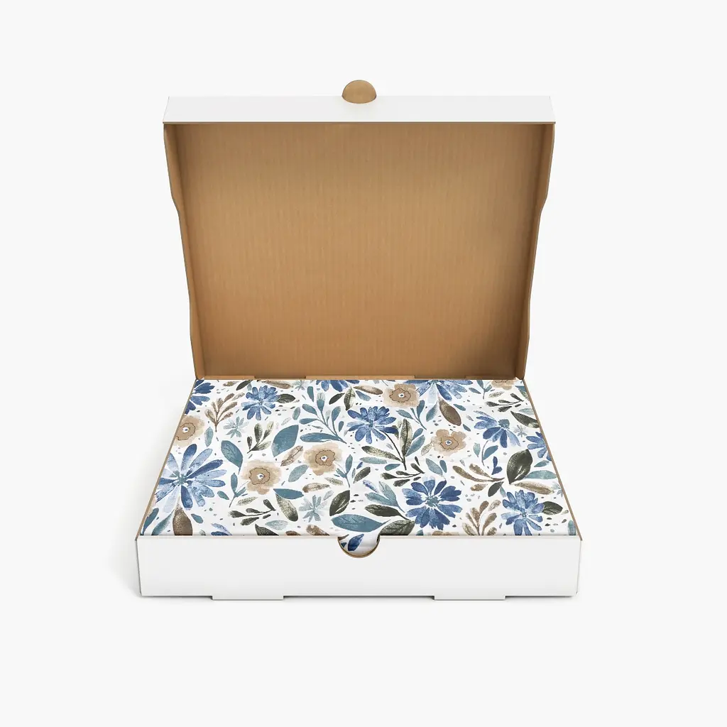 Бортики в дитяче ліжечко Cosas California Flowers 30 х 120 см (WeltBed_FlowersWashBlueWhite_30x120) - фото 3