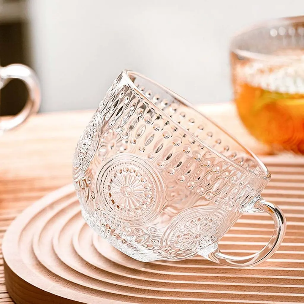 Набір чашок скляних Deli Glass Madison 440 мл 6 шт. (87ZB322B/6) - фото 5