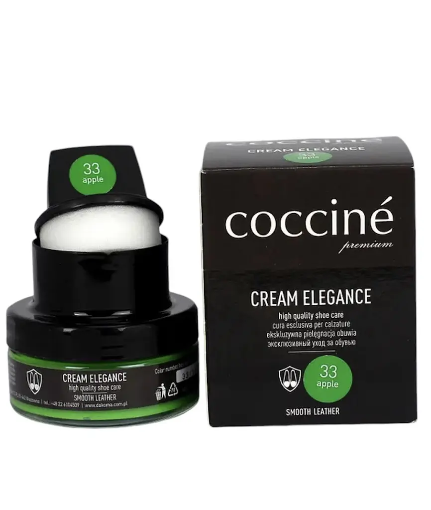 Крем Coccine Elegance для гладкої шкіри, зелений, 50 мл
