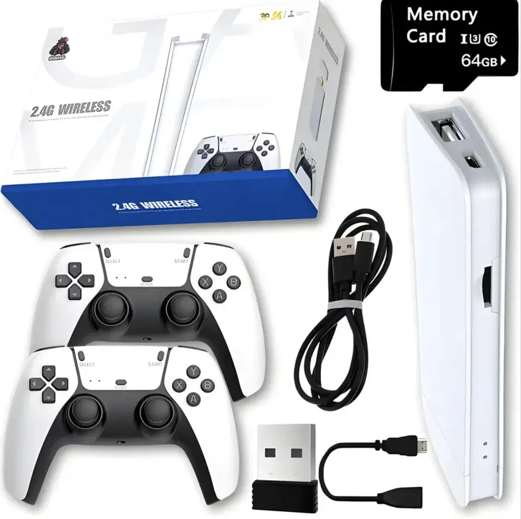Игровая приставка HDMI M15 Game Stick 4K 64GB ∙ Миниконсоль M15 с 20 000 играми и беспроводными джойстиками - фото 3