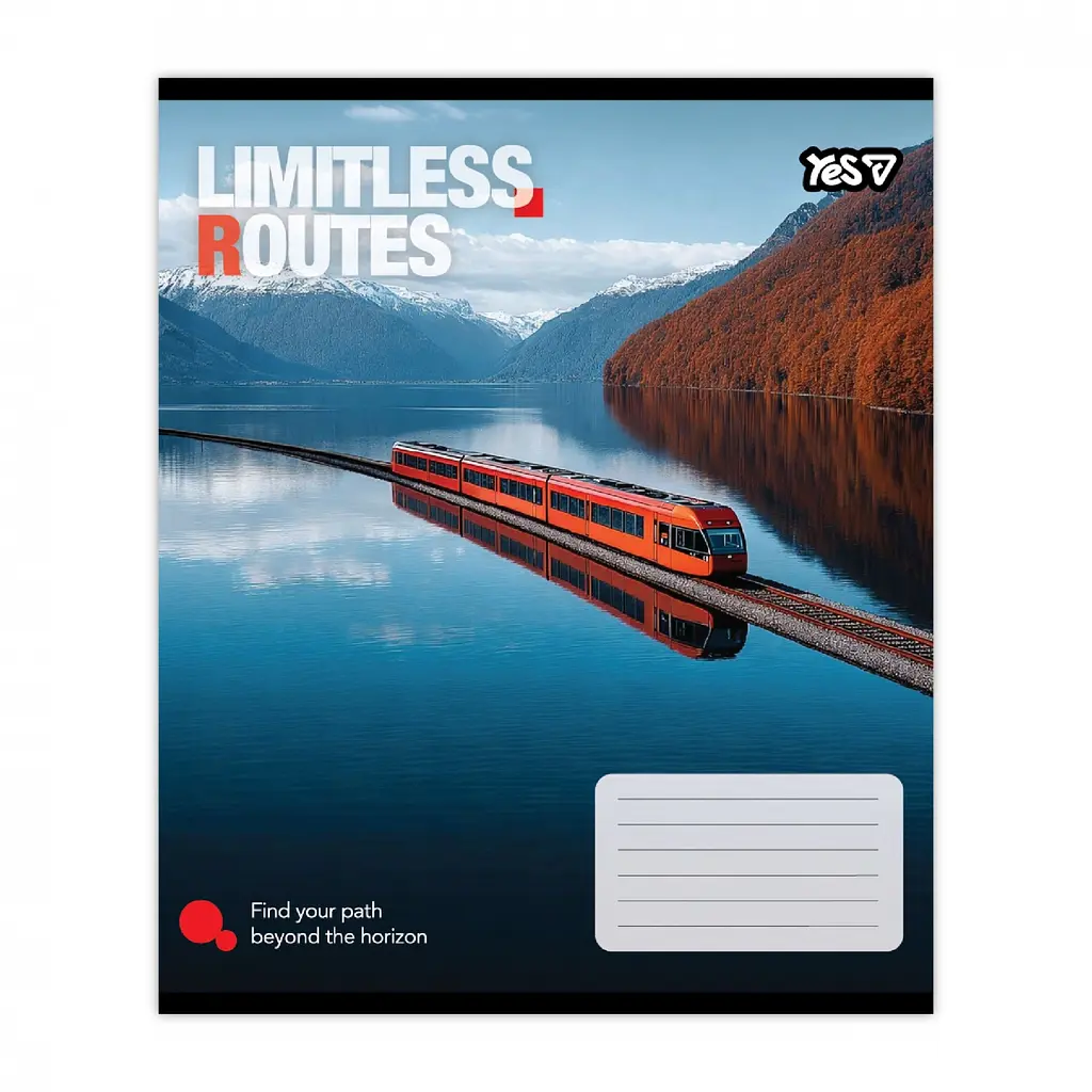Упаковка зошитів учнівський Yes Limitless routes А5 / 48 кл. 10 шт. (769040) - фото 3