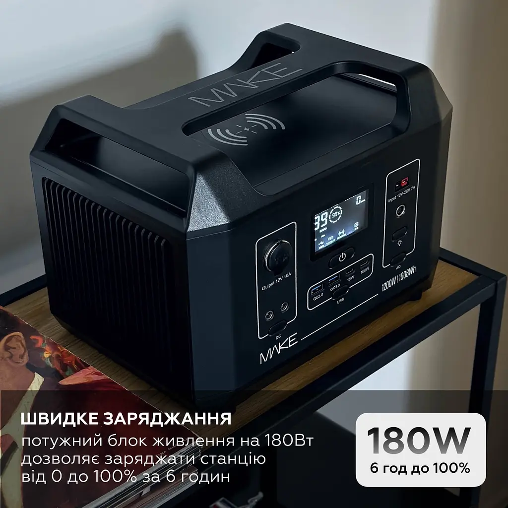 Зарядна станція Make 1200W 1008Wh (MPS-12002) - фото 5