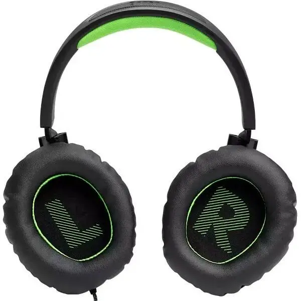 Навушники JBL Quantum 100X (JBLQ100XBLKGRN) провідні з мікрофоном чорні - фото 7