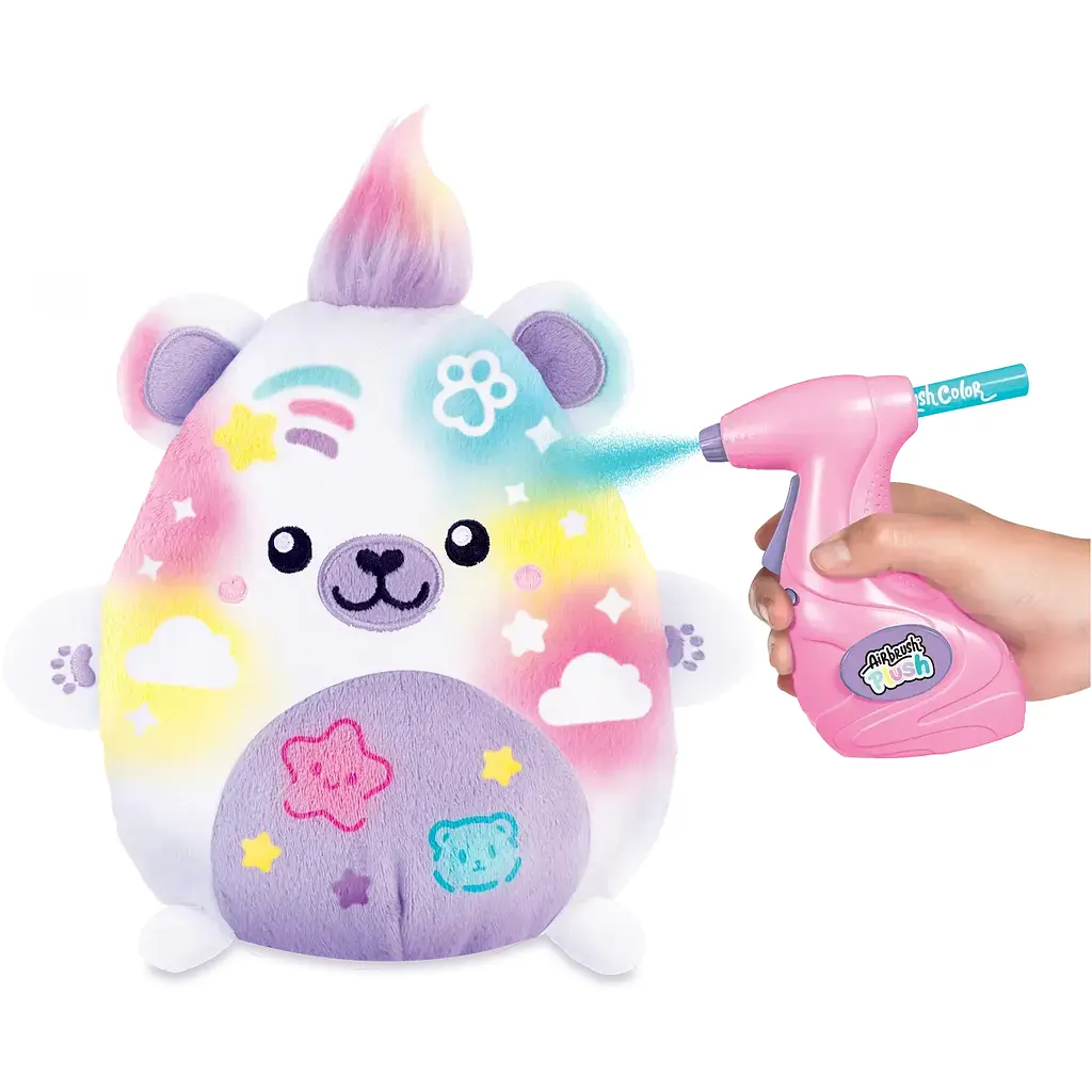 Набір для творчості Canal Toys Airbrush Plush Kawaii Ведмежа (AIR067) - фото 8