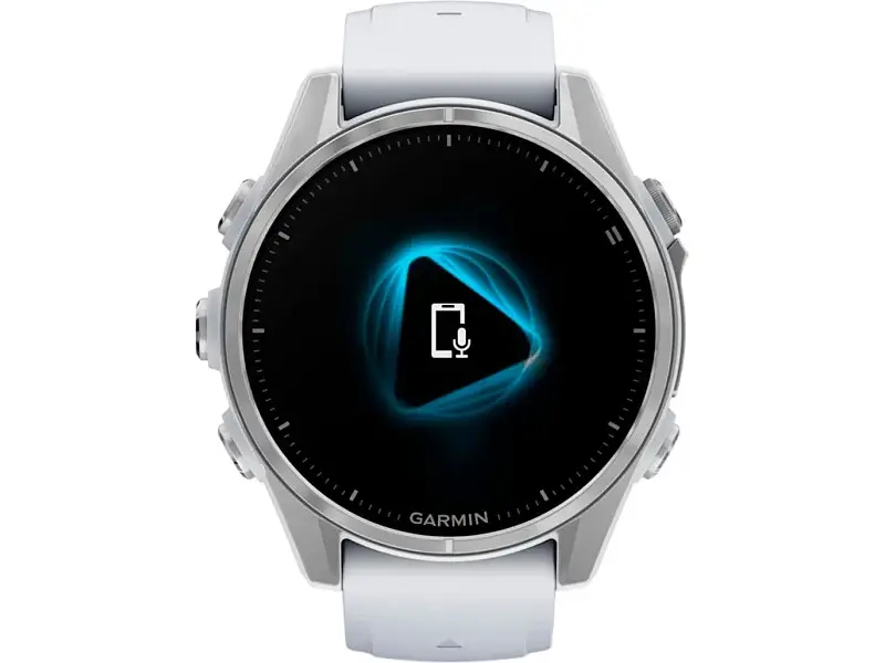 Спортивний годинник Garmin Fenix 8 43mm AMOLED Silver with Whitestone Silicone Band (010-02903-00) - фото 8