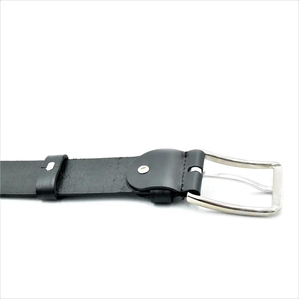 Кожаный ремень Le-Mon мужской 115-120х3,3 см acs0023725 - фото 2
