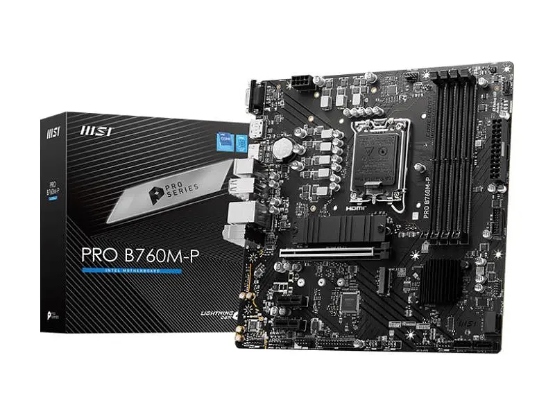 Материнська плата MSI PRO B760M-P - фото 5