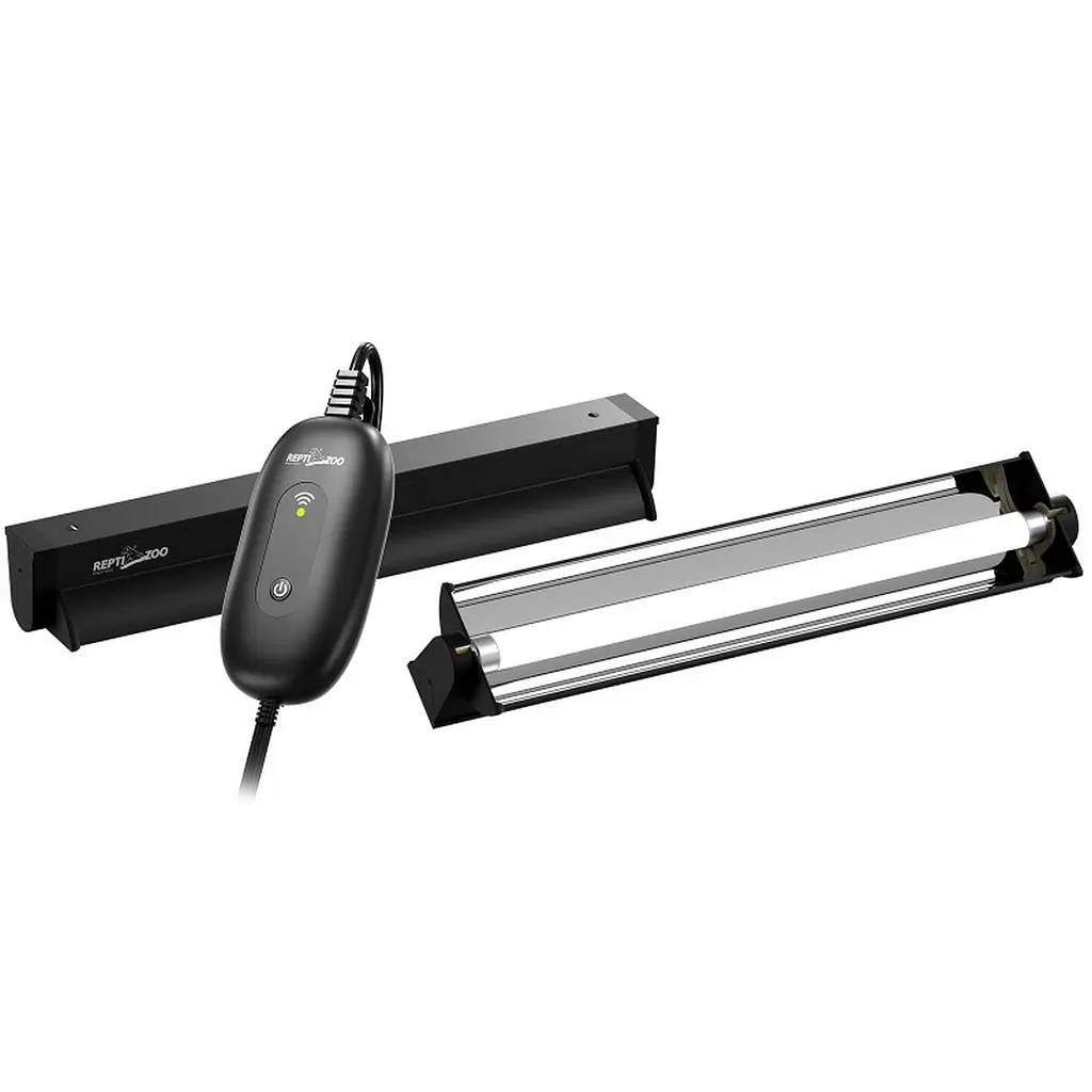 Світильник з лампою T5 Repti-Zoo Lighting Combo Smart KIT 10.0 UVB 8W 31.5 см (ZAT2808ST) для рептилій - фото 2
