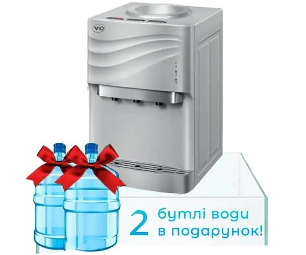 Настільний кулер для води ViO X903-TE Silver,з електронним охолодженням - фото 4