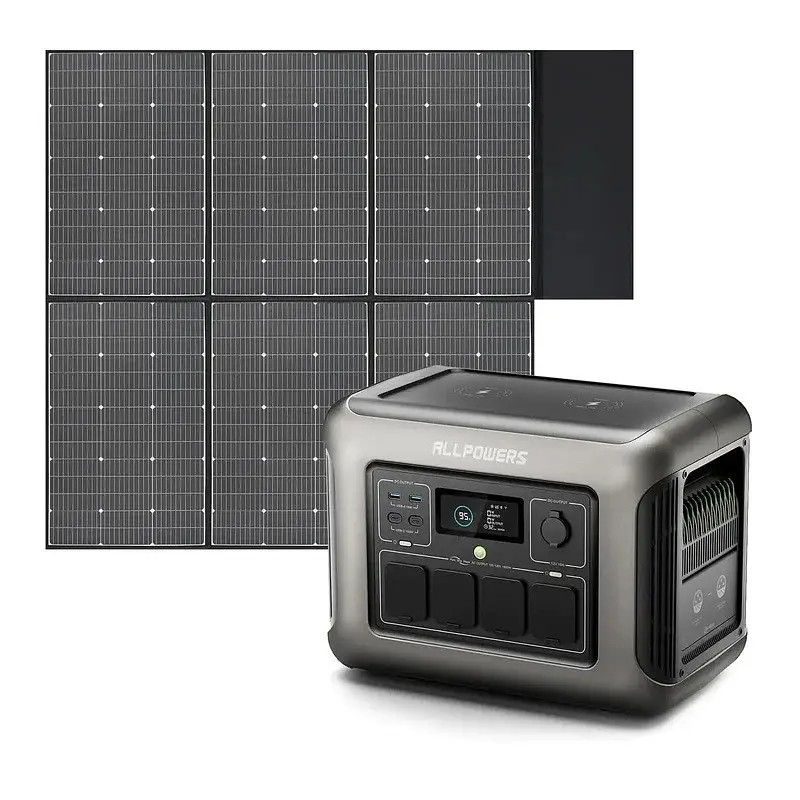 Портативная зарядная станция AllPowers R1500 Lite 1600Вт LiFePO4 - фото 8